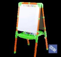 Мольберт двусторонний с пласт.азбукой и пеналом М1 Мольберт двусторонний с пласт.азбукой и пеналом М1